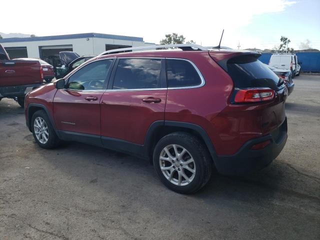 1C4PJLCB7HD232139 - 2017 JEEP CHEROKEE LATITUDE MAROON photo 2