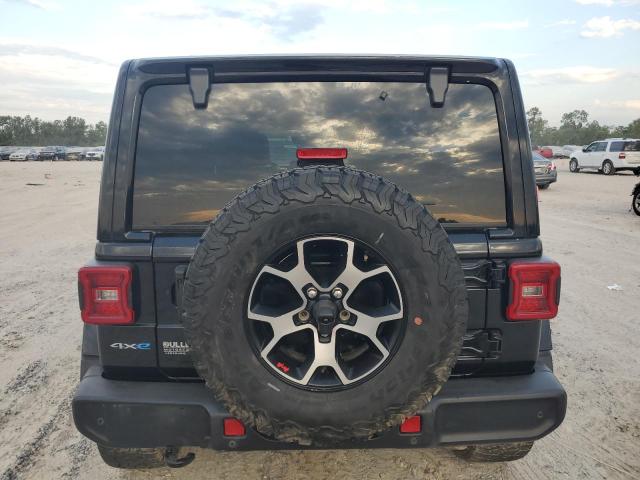 1C4JJXP68MW724008 - 2021 JEEP WRANGLER U SAHARA 4XE BLACK photo 6