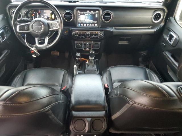 1C4JJXP68MW724008 - 2021 JEEP WRANGLER U SAHARA 4XE BLACK photo 8