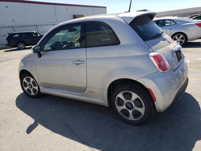 3C3CFFGEXET294523 - 2014 FIAT 500 ELECTRIC SILVER photo 2