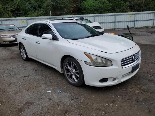 1N4AA5AP7DC814103 - 2013 NISSAN MAXIMA S WHITE photo 4