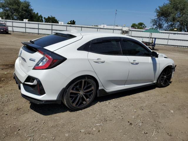 SHHFK7H97MU409117 - 2021 HONDA CIVIC SPORT TOURING WHITE photo 3