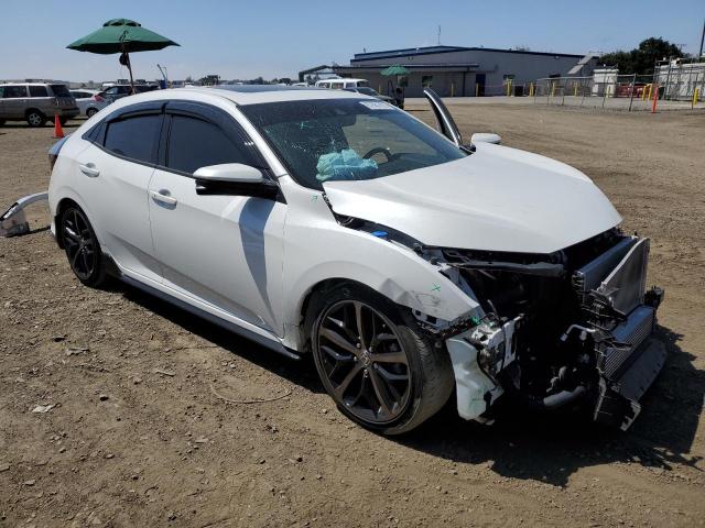 SHHFK7H97MU409117 - 2021 HONDA CIVIC SPORT TOURING WHITE photo 4