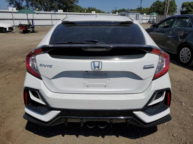SHHFK7H97MU409117 - 2021 HONDA CIVIC SPORT TOURING WHITE photo 6