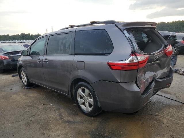 5TDKZ3DC5HS885325 - 2017 TOYOTA SIENNA LE GRAY photo 2