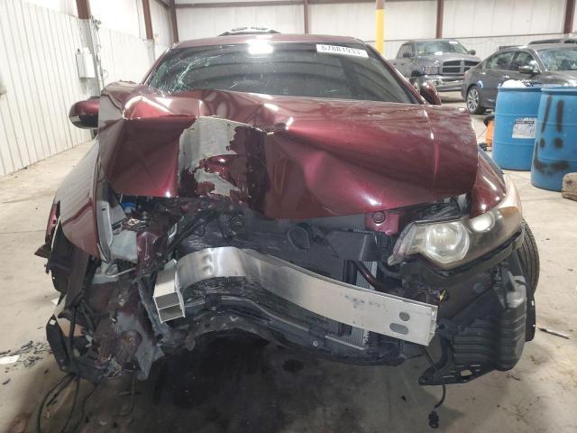 JH4CU2F60BC000346 - 2011 ACURA TSX BURGUNDY photo 5