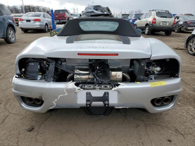 ZFFYT53A520127570 - 2002 FERRARI 360 SPIDER SILVER photo 6