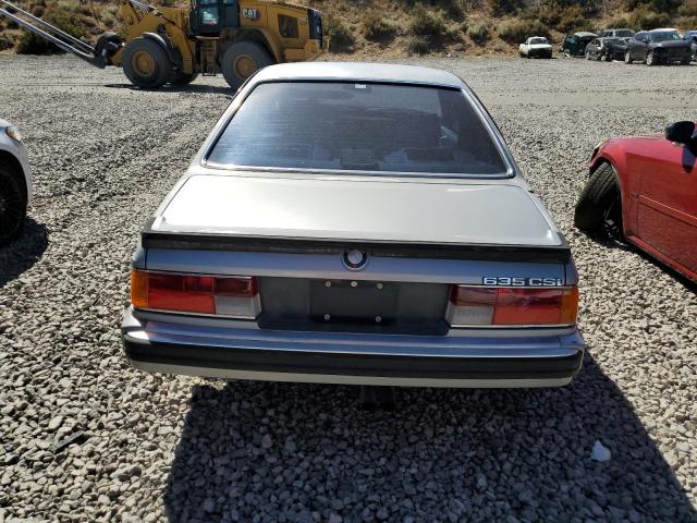WBAEC8415J3266402 - 1988 BMW 635 CSI AUTOMATIC Gris photo 6