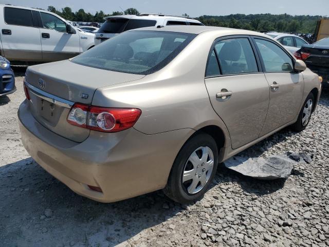 2T1BU4EE0BC665269 - 2011 TOYOTA COROLLA BASE GOLD photo 3