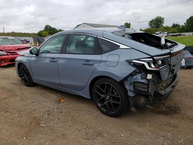 19XFL1G85NE009746 - 2022 HONDA CIVIC SPORT TOURING Blau Foto 2