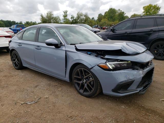 19XFL1G85NE009746 - 2022 HONDA CIVIC SPORT TOURING Blau Foto 4