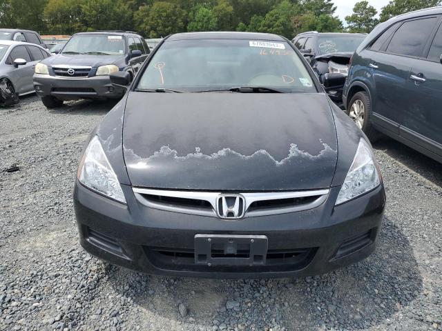 1HGCM56876A164930 - 2006 HONDA ACCORD EX BLACK photo 5