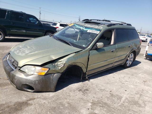 4S4BP62C167355365 - 2006 SUBARU LEGACY OUTBACK 2.5I LIMITED GREEN photo 1