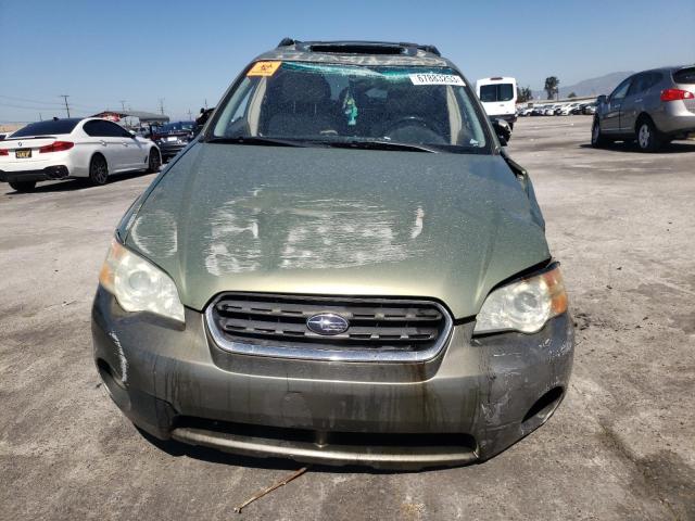 4S4BP62C167355365 - 2006 SUBARU LEGACY OUTBACK 2.5I LIMITED GREEN photo 5