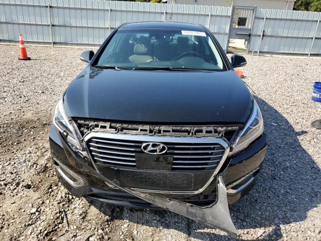 KMHE34L15GA022780 - 2016 HYUNDAI SONATA HYBRID BLACK photo 5