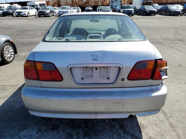 2HGEJ6611YH585315 - 2000 HONDA CIVIC BASE SILVER photo 6