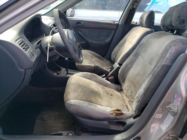 2HGEJ6611YH585315 - 2000 HONDA CIVIC BASE SILVER photo 7