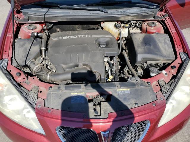 1G2ZG57B894128679 - 2009 PONTIAC G6 RED photo 11