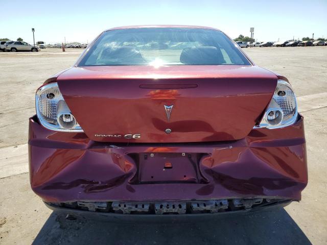 1G2ZG57B894128679 - 2009 PONTIAC G6 RED photo 6