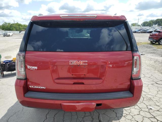 1GKS2BKC1FR103250 - 2015 GMC YUKON SLT RED photo 6