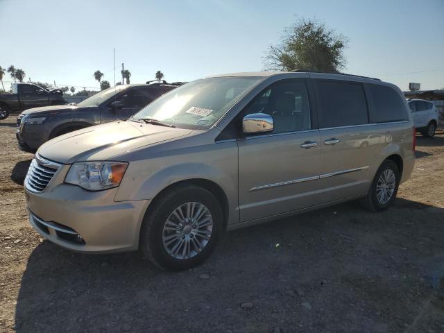 2C4RC1CG9FR699740 - 2015 CHRYSLER TOWN & COU TOURING L BEIGE photo 1