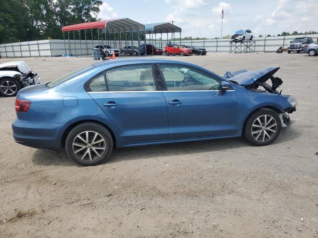 3VWDB7AJXHM315616 - 2017 VOLKSWAGEN JETTA SE BLUE photo 3