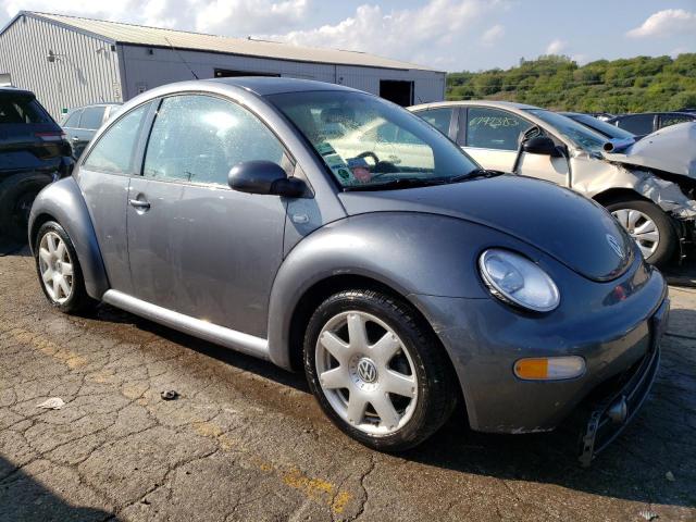 3VWDD21C42M445865 - 2002 VOLKSWAGEN NEW BEETLE GLX GRAY photo 4