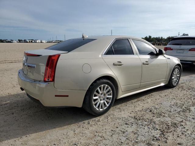 1G6DE5EY5B0147094 - 2011 CADILLAC CTS LUXURY COLLECTION CREAM photo 3