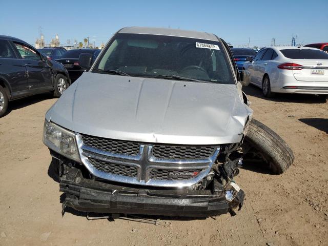 3C4PDCAB6DT516487 - 2013 DODGE JOURNEY SE SILVER photo 5