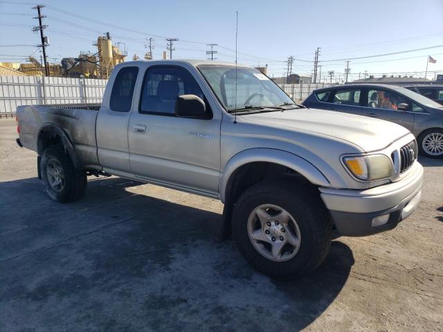 5TESN92N23Z218615 - 2003 TOYOTA TACOMA XTRACAB PRERUNNER ვერცხლისფერი ფოტო 4