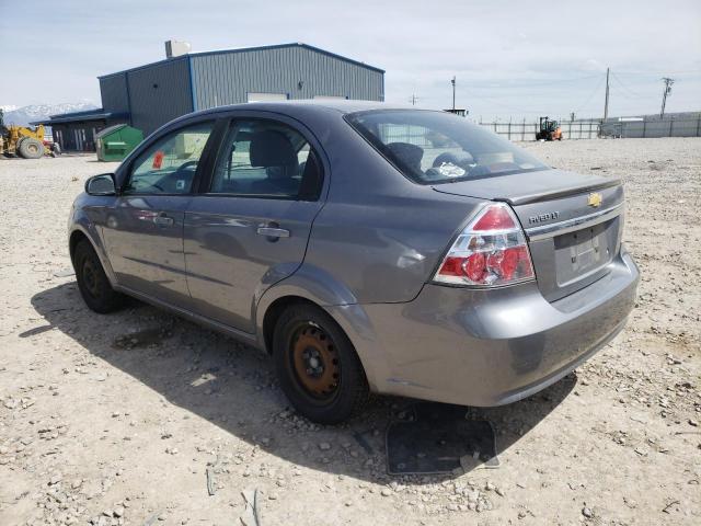 KL1TD5DEXBB247061 - 2011 CHEVROLET AVEO LS 灰色 照片 3