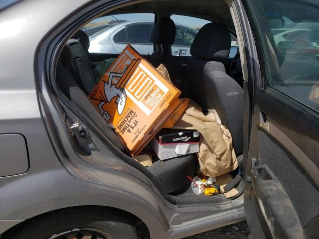 KL1TD5DEXBB247061 - 2011 CHEVROLET AVEO LS 灰色 照片 6