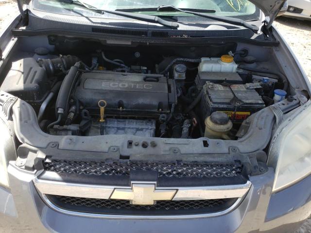 KL1TD5DEXBB247061 - 2011 CHEVROLET AVEO LS 灰色 照片 7