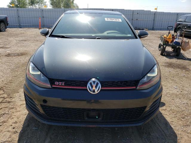 3VW547AU4HM049616 - 2017 VOLKSWAGEN GTI SPORT GRAY photo 5