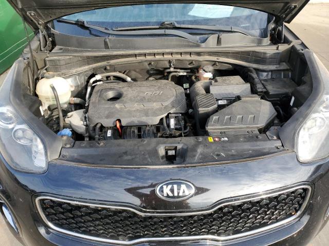 KNDPMCAC2H7299636 - 2017 KIA SPORTAGE LX BLACK photo 12