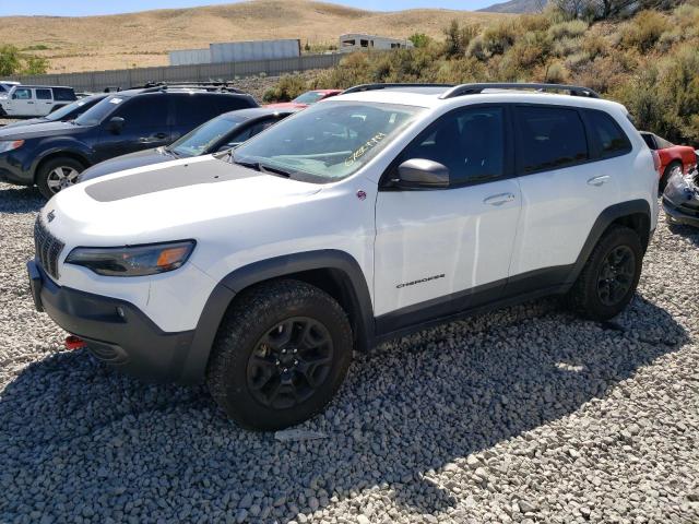 1C4PJMBN8KD177838 - 2019 JEEP CHEROKEE TRAILHAWK WHITE photo 1