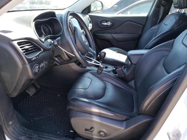 1C4PJMBN8KD177838 - 2019 JEEP CHEROKEE TRAILHAWK WHITE photo 7