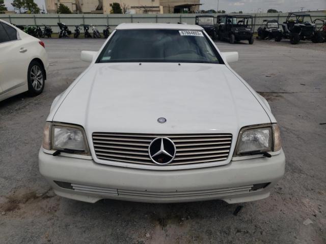 WDBFA63E9SF116796 - 1995 MERCEDES-BENZ SL 320 WHITE photo 5