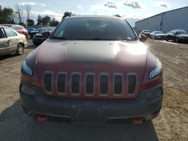 1C4PJMBS6EW170157 - 2014 JEEP CHEROKEE TRAILHAWK 红色 照片 5