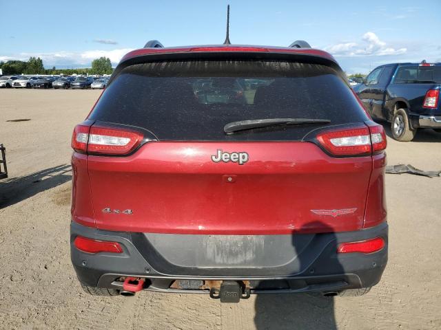 1C4PJMBS6EW170157 - 2014 JEEP CHEROKEE TRAILHAWK 红色 照片 6