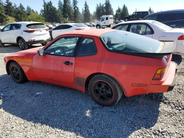 WP0AB094XHN470118 - 1987 PORSCHE 944 RED photo 2