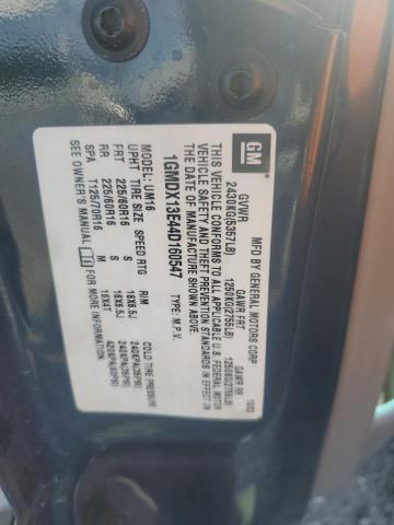 1GMDX13E44D160547 - 2004 PONTIAC MONTANA LUXURY BLUE photo 12