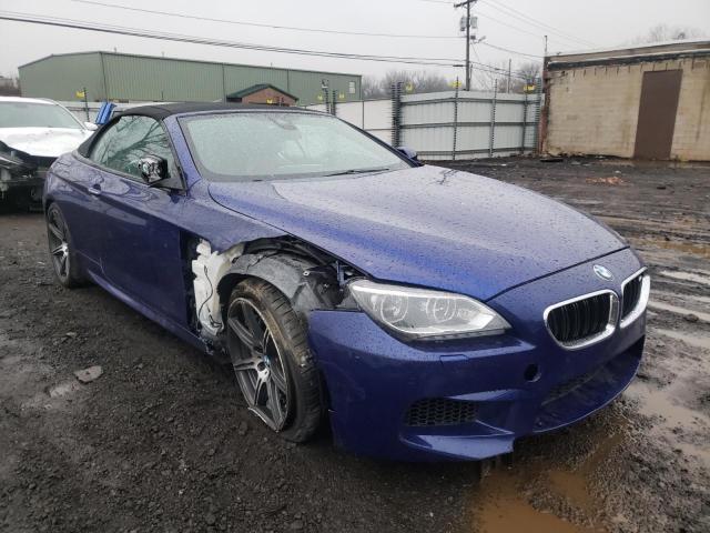 WBSLZ9C5XED651045 - 2014 BMW M6 BLUE photo 1