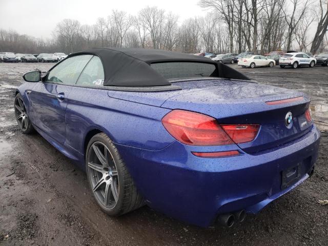 WBSLZ9C5XED651045 - 2014 BMW M6 BLUE photo 3