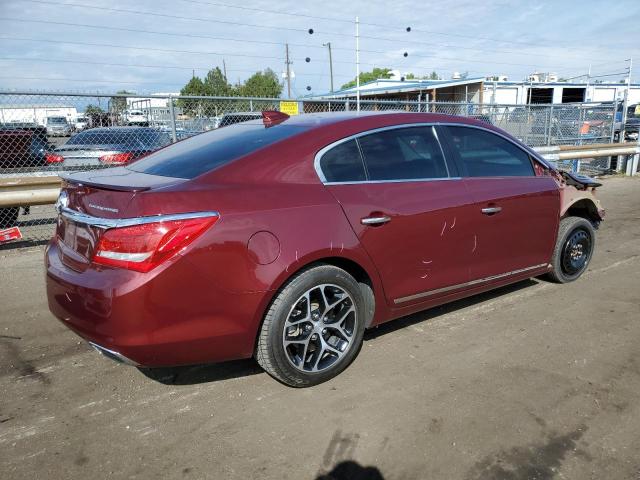 1G4G45G35GF168770 - 2016 BUICK LACROSSE SPORT TOURING MAROON photo 3