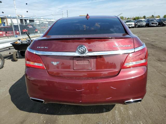 1G4G45G35GF168770 - 2016 BUICK LACROSSE SPORT TOURING MAROON photo 6