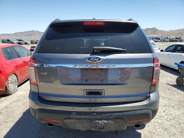 1FM5K7F81DGC00030 - 2013 FORD EXPLORER LIMITED GRAY photo 6