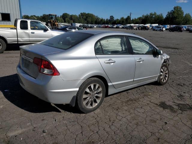 2HGFA16999H338171 - 2009 HONDA CIVIC EXL SILVER photo 3