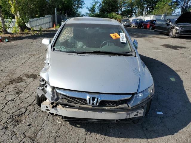 2HGFA16999H338171 - 2009 HONDA CIVIC EXL ვერცხლისფერი ფოტო 5