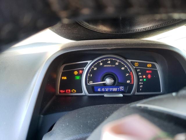 2HGFA16999H338171 - 2009 HONDA CIVIC EXL ვერცხლისფერი ფოტო 9